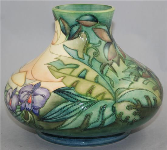 A Moorcroft Sultan of Brunei pattern vase, c.1992, 27cm